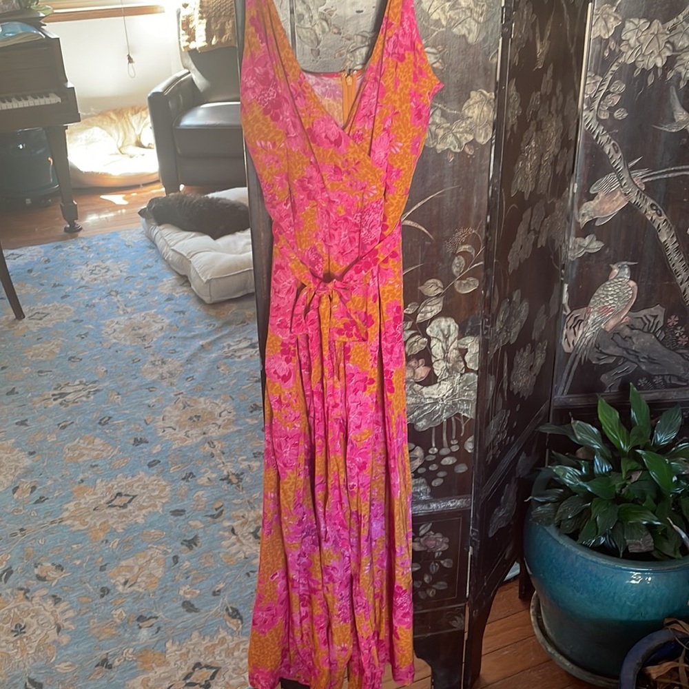 Ted Baker London Floral Jumpsuit Size 16